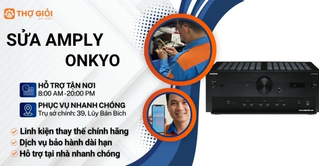 Sửa amply Onkyo