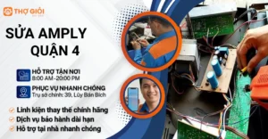 Sửa amply quận 4