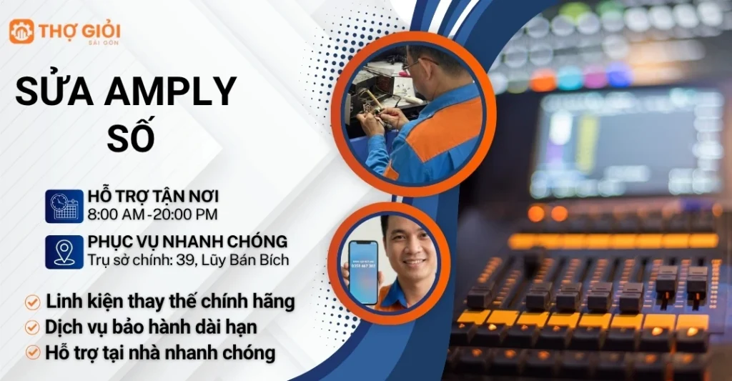 Sửa amply số