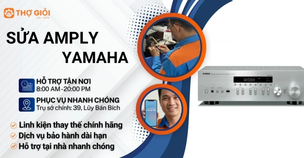 Sửa amply yamaha