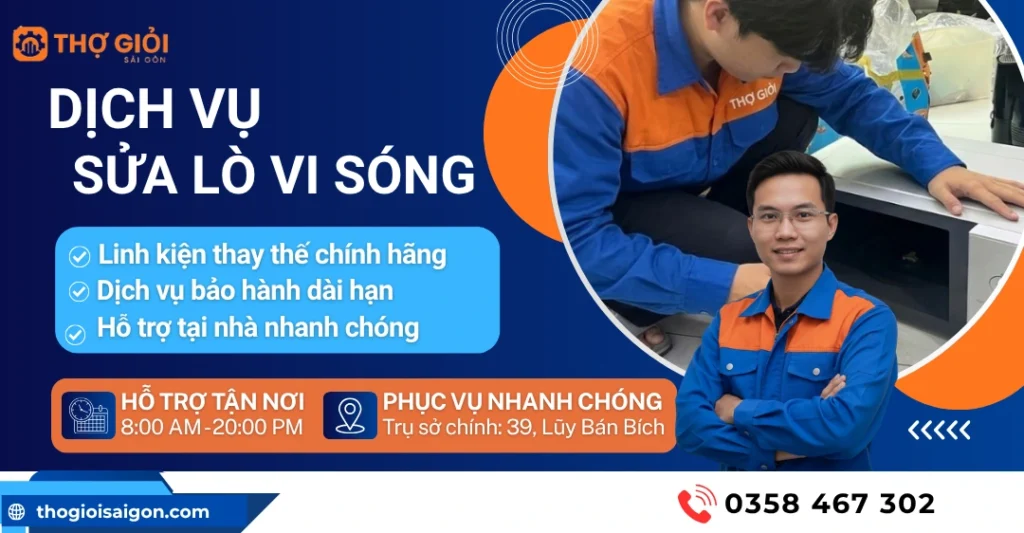Dịch vụ sửa lò vi sóng