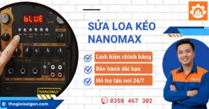 Sửa loa kéo Nanomax