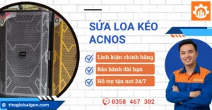 Sửa loa kéo Acnos