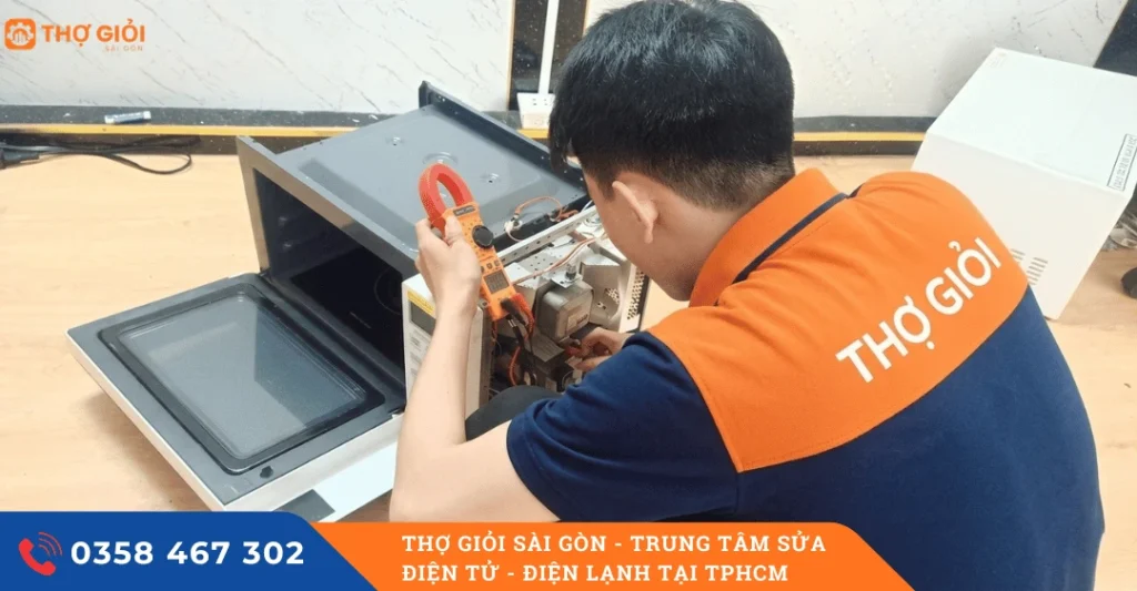 Ưu điểm khi sửa chữa lò vi sóng tại Thợ Giỏi Sài Gòn