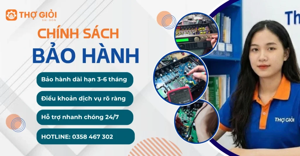Quy định về chính sách bảo hành tại Thợ Giỏi