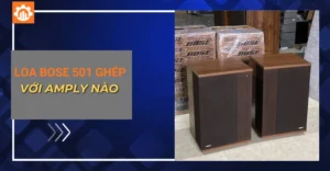 loa Bose 501 ghép với amply nào_