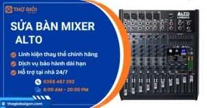 Sửa bàn mixer Alto