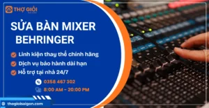 Sửa bàn mixer Behringer