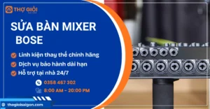 Sửa bàn mixer Bose