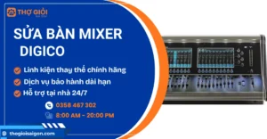 Sửa bàn mixer Digico