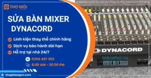 Sửa bàn mixer Dynacord