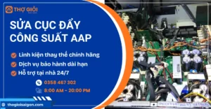Sửa cục đẩy công suất AAP