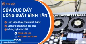 Sửa cục đẩy công suất quận Bình Tân