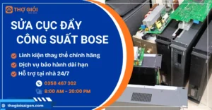 Sửa cục đẩy công suất Bose