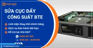 Sửa cục đẩy công suất BTE