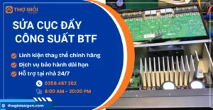 Sửa cục đẩy công suất Btf
