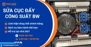 Sửa cục đẩy công suất Bw