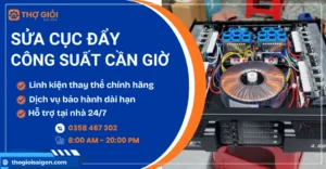Sửa cục đẩy công suất tại Cần Giờ