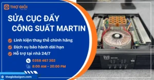Sửa cục đẩy công suất Martin
