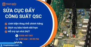 Sửa cục đẩy công suất QSC tận nơi