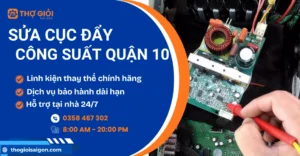 Sửa cục đẩy công suất quận 10