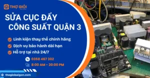 Sửa cục đẩy công suất quận 3