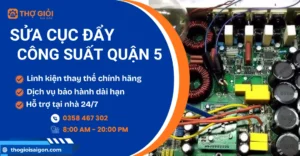 Sửa cục đẩy công suất quận 5