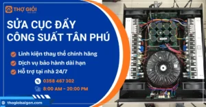 sửa cục đẩy công suất quận Tân Phú
