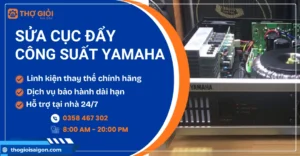 Sửa cục đẩy công suất Yamaha