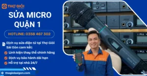 Sửa micro quận 1
