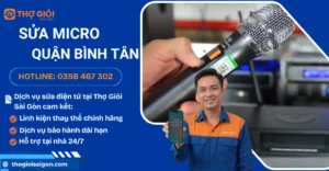 Sửa micro quận Bình Tân