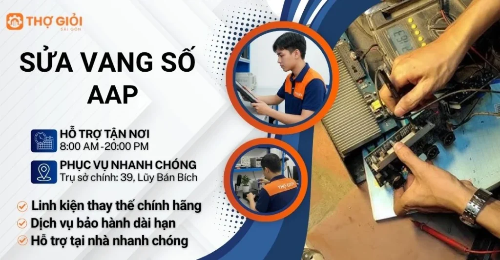 Sửa vang số AAP