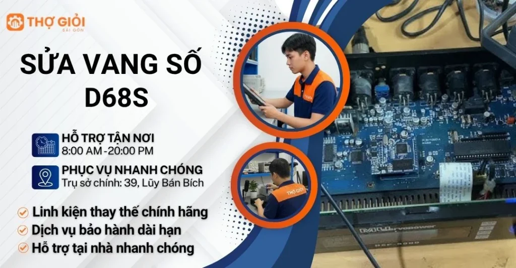 Sửa vang số D68S