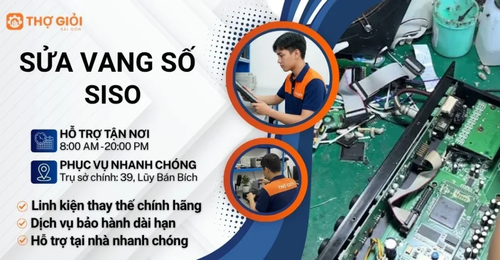 Sửa vang số Siso