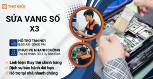 Sửa vang số X3