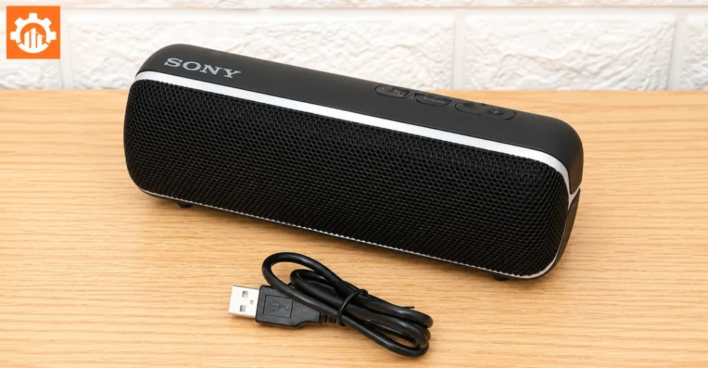 Quy trình sạc pin, điều khiển qua app và cách sử dụng loa Sony SRS-XB22 bền bỉ
