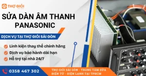 Sửa dàn âm thanh Panasonic