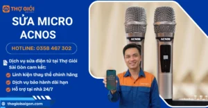 Sửa micro Acnos