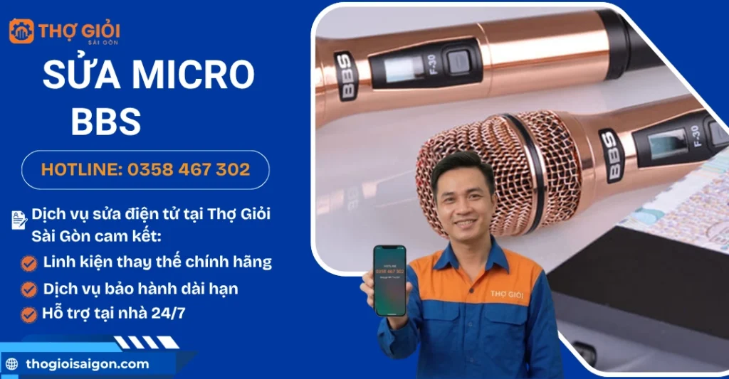 Sửa micro BBS