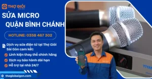 Sửa micro quận Bình Chánh
