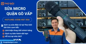 Sửa micro quận Gò Vấp