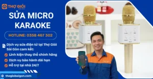 Sửa micro karaoke