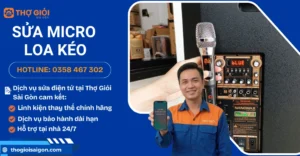 Sửa micro loa kéo