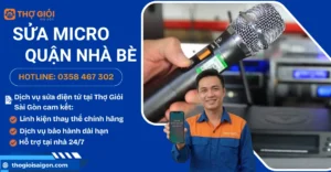 Sửa micro tại Nhà Bè