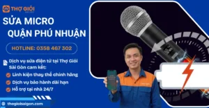 Sửa micro quận Phú Nhuận