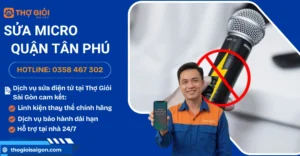 Sửa micro quận Tân Phú