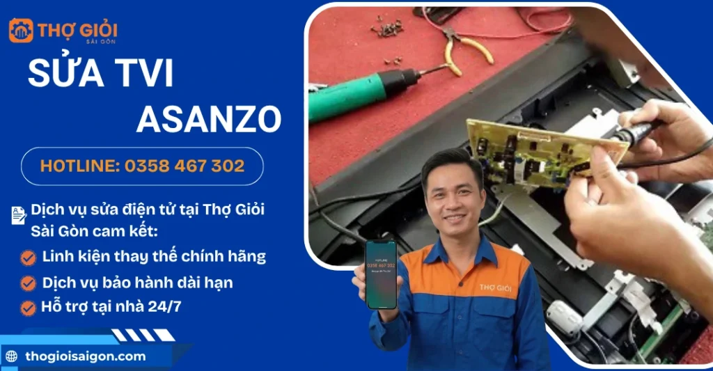 Sửa tivi Asanzo