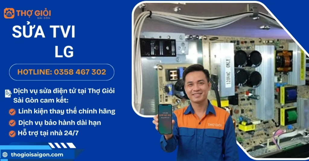 Sửa tivi LG
