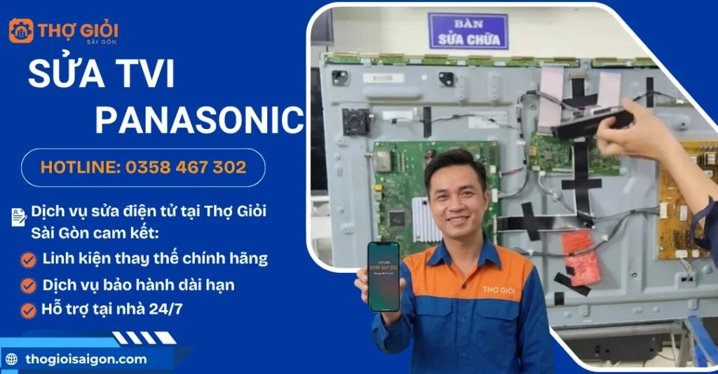 Sửa tivi Panasonic