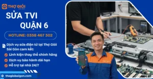 Sửa tivi quận 6